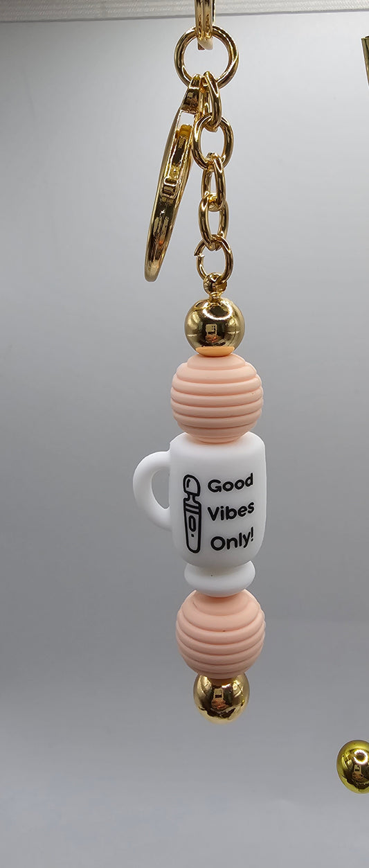 Good Vibes Only Keychain