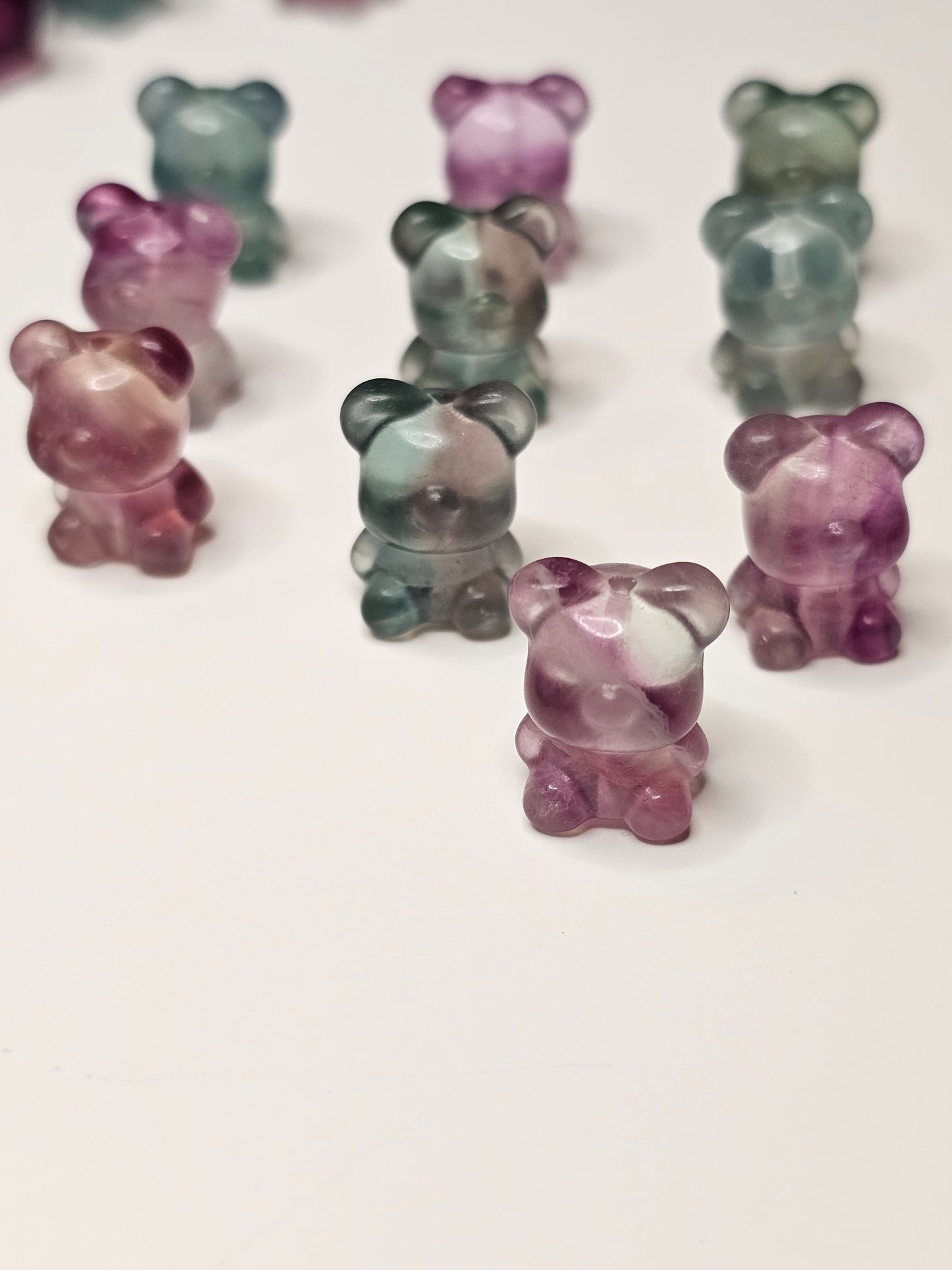 Teddy Bear Flourite Charm