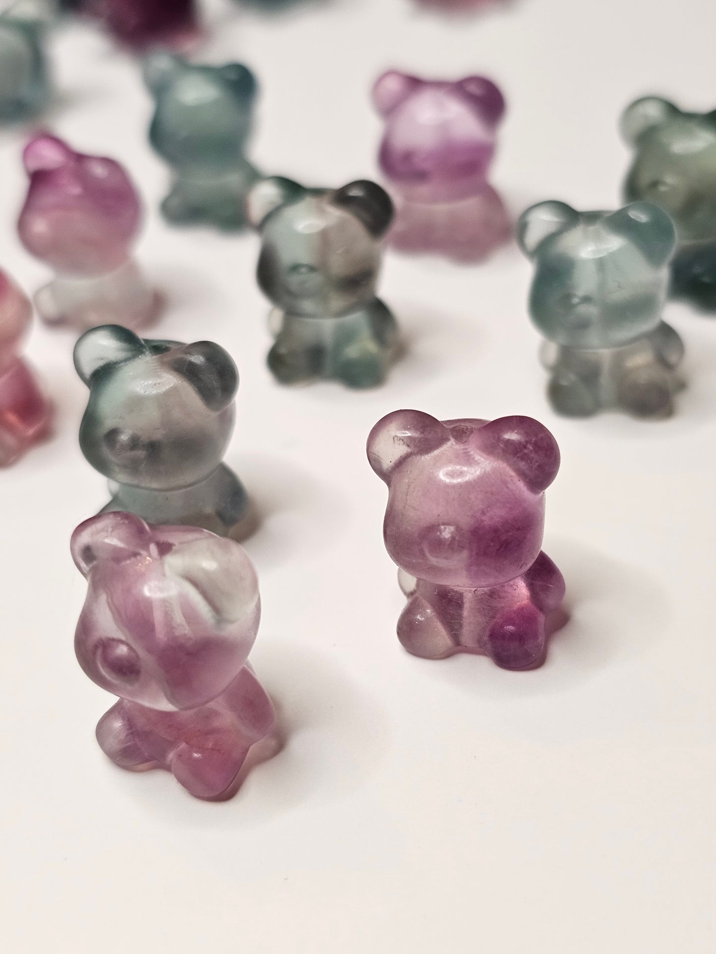 Teddy Bear Flourite Charm