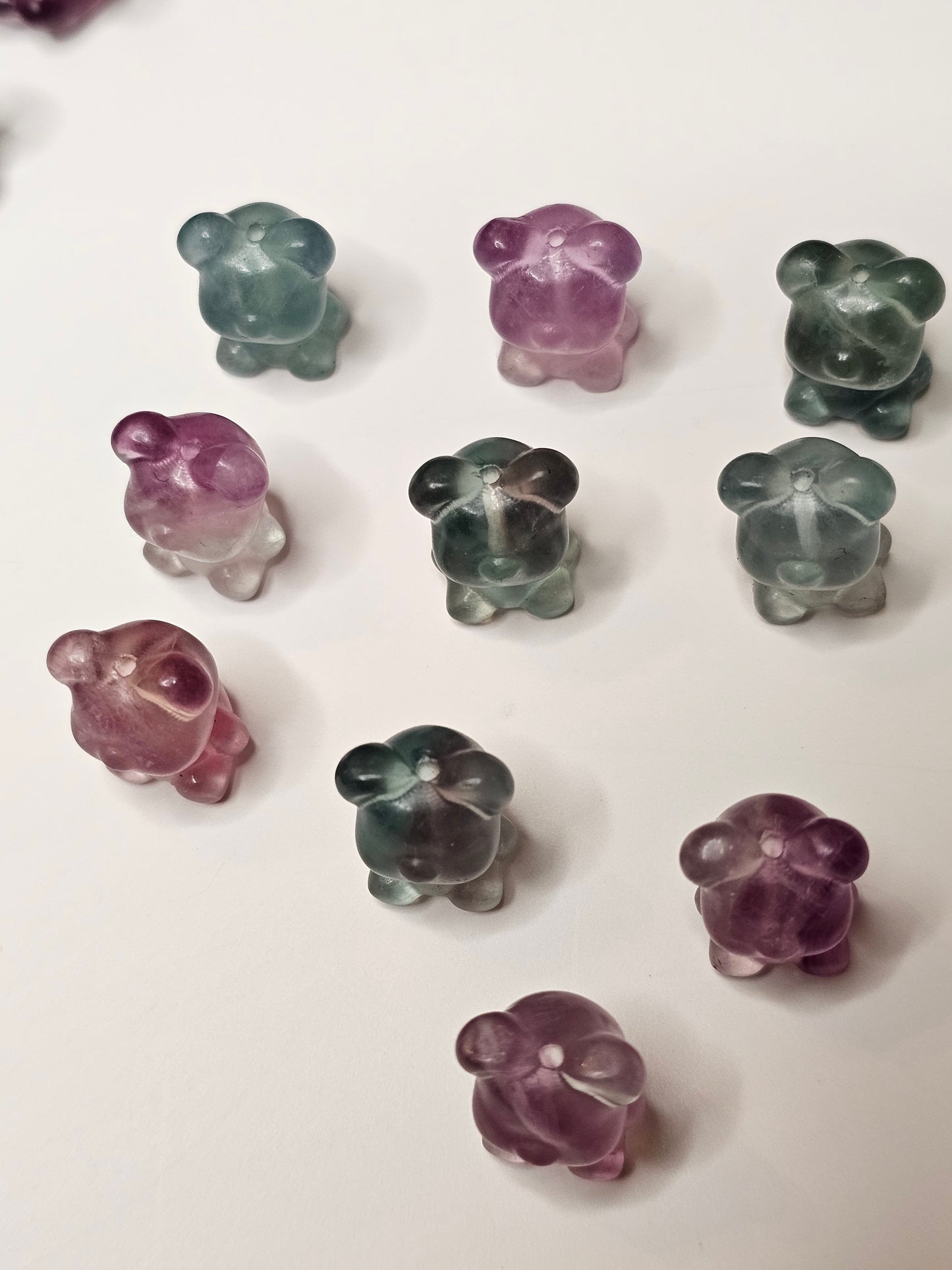 Teddy Bear Flourite Charm