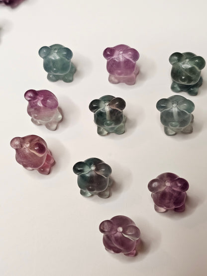 Teddy Bear Flourite Charm