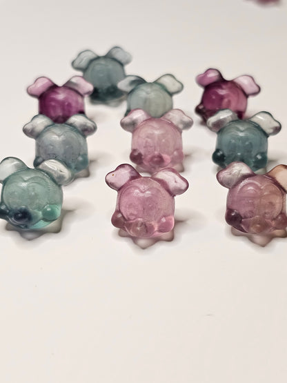 Boy Mouse Flourite Charm