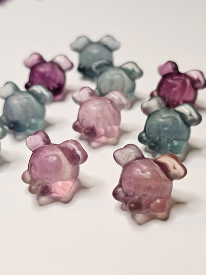 Boy Mouse Flourite Charm
