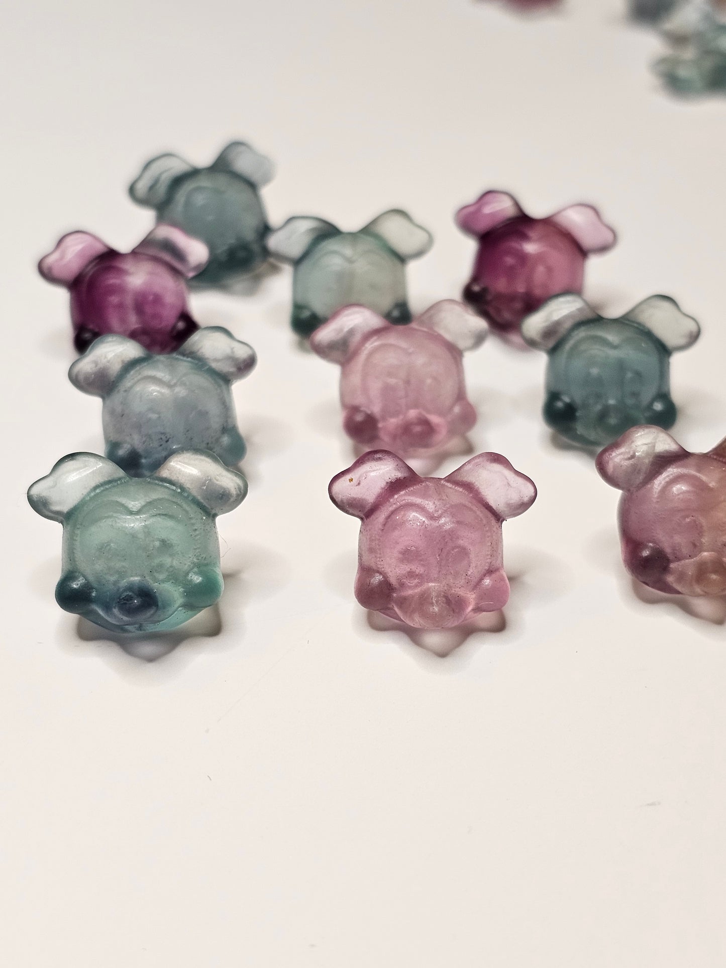 Boy Mouse Flourite Charm