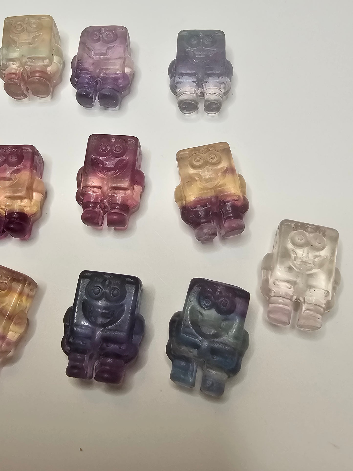 Sponge Guy Flourite Charm