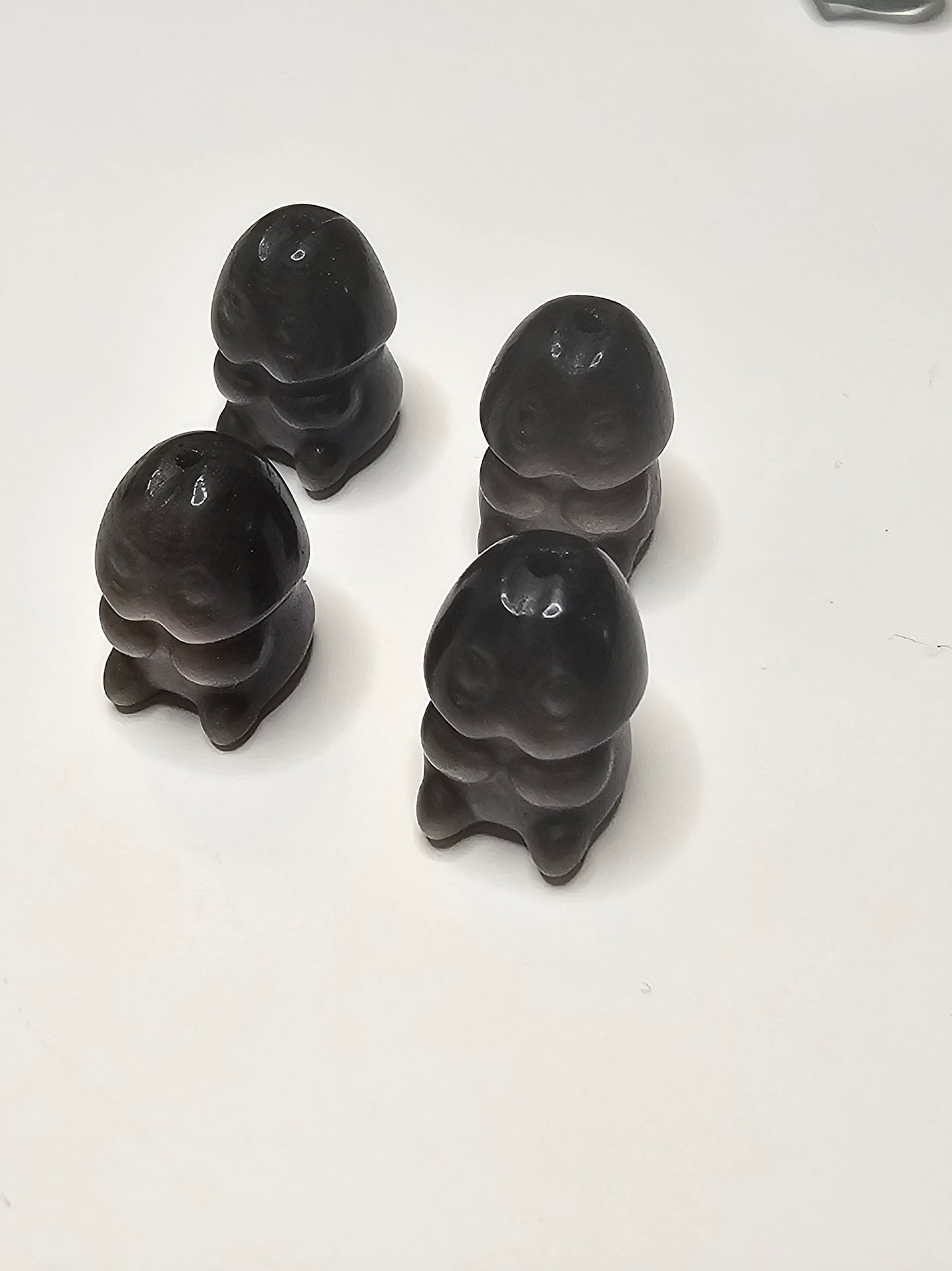 Mr. Peen Obsidian Charm