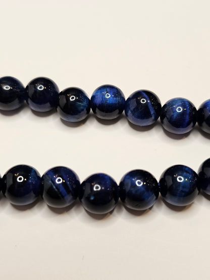 Blue Tiger's Eye dyed