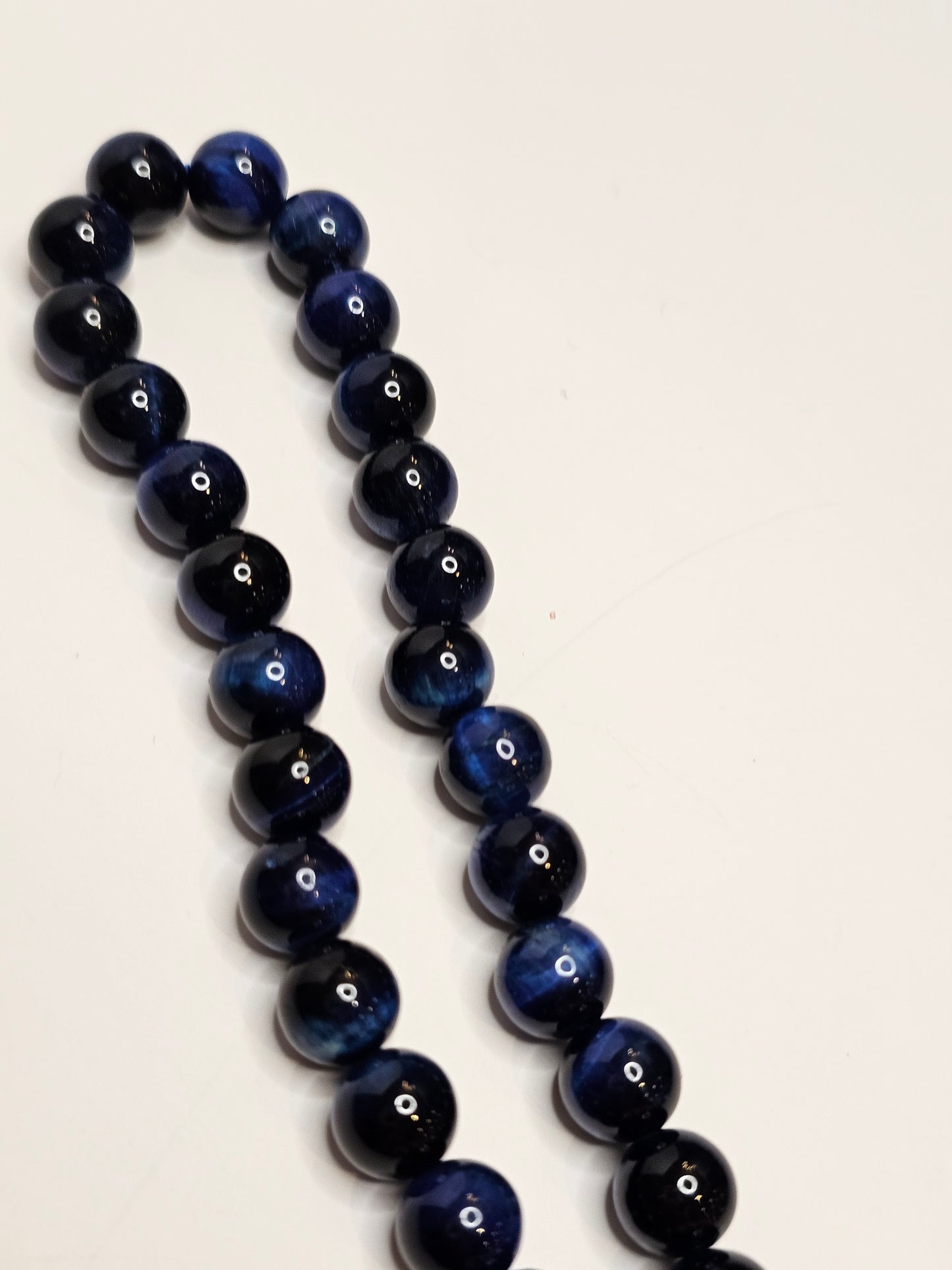 Blue Tiger's Eye dyed