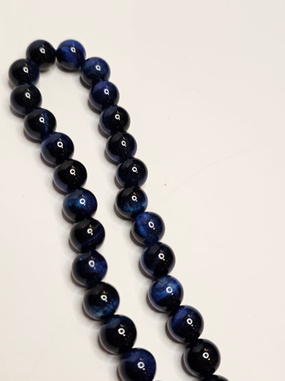 Blue Tiger's Eye dyed
